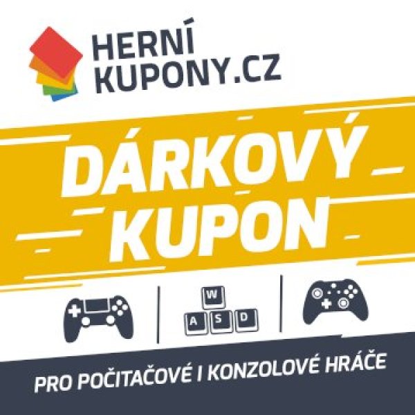 Elektronický dárkový poukaz herni-kupony.cz - 300 Kč